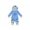 Conjunto Body Pantalon y Gorro para Bebe Stitch